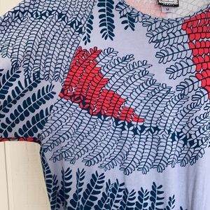 Manuheali’i Drop Waist Cotton Dress Size M